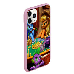 Чехол для iPhone 11 Pro Max матовый Little pony - фото 2