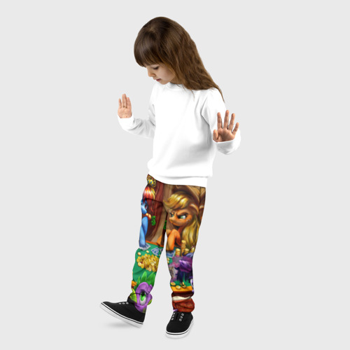Детские брюки 3D Little pony, цвет 3D печать - фото 3