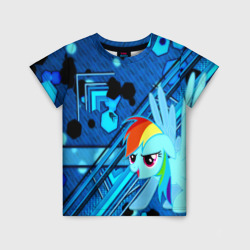 Детская футболка 3D My little pony