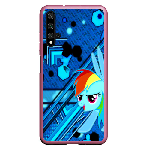 Чехол для Honor 20 My little pony, цвет малиновый