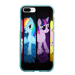 Чехол для iPhone 7Plus/8 Plus матовый My little pony