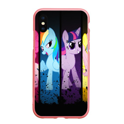 Чехол для iPhone XS Max матовый My little pony