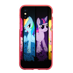 Чехол для iPhone XS Max матовый My little pony