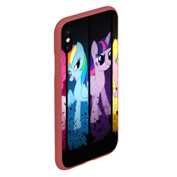 Чехол для iPhone XS Max матовый My little pony - фото 2