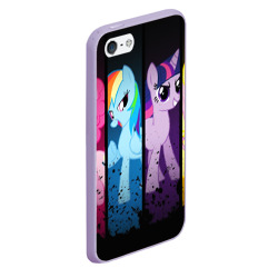 Чехол для iPhone 5/5S матовый My little pony - фото 2