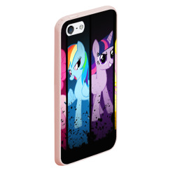 Чехол для iPhone 5/5S матовый My little pony - фото 2