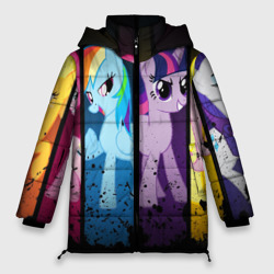 Женская зимняя куртка Oversize My little pony