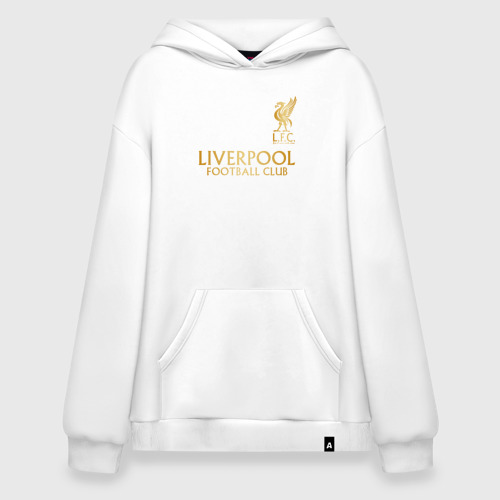 Худи SuperOversize хлопок Liverpool, цвет белый