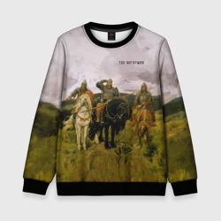 Детский свитшот 3D Три богатыря