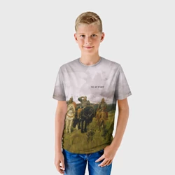 Детская футболка 3D Три богатыря - фото 2