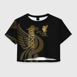 Женская футболка Crop-top 3D Liverpool