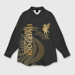 Женская рубашка oversize 3D Liverpool