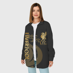 Женская рубашка oversize 3D Liverpool - фото 2