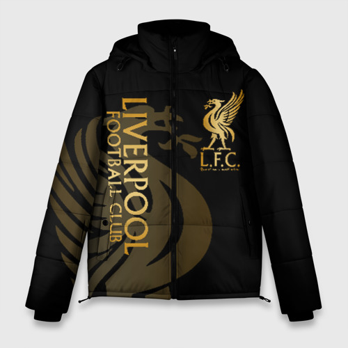 Мужская зимняя куртка 3D Liverpool, цвет черный