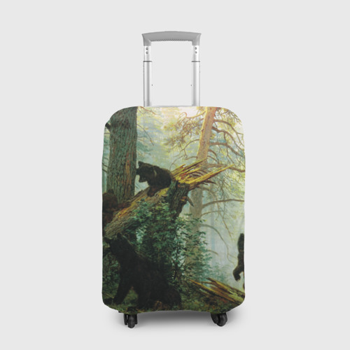 Чехол для чемодана 3D Утро в сосновом лесу, цвет 3D печать