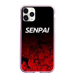 Чехол для iPhone 11 Pro Max матовый Senpai