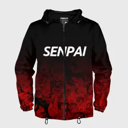 Мужская ветровка 3D Senpai