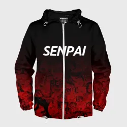 Мужская ветровка 3D Senpai