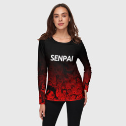 Женский лонгслив 3D Senpai - фото 2