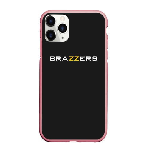 Чехол для iPhone 11 Pro Max матовый Вrazzers crew двухсторонняя, цвет баблгам