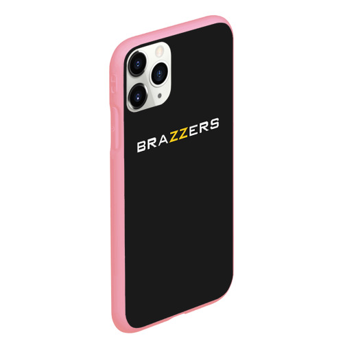 Чехол для iPhone 11 Pro Max матовый Вrazzers crew двухсторонняя, цвет баблгам - фото 3