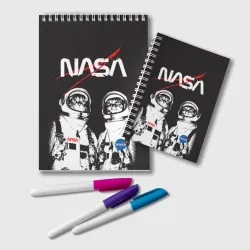 Блокнот NASA cats austronaut