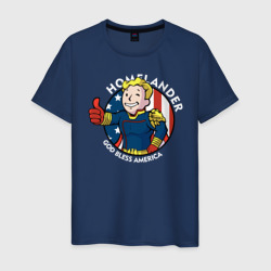 Мужская футболка хлопок Fallout Pip-Boy Пип-бой Фоллаут