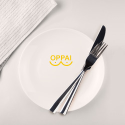 Тарелка Оппай желтый