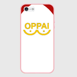 Чехол для iPhone 5/5S матовый One Punch MAN - oppai meme