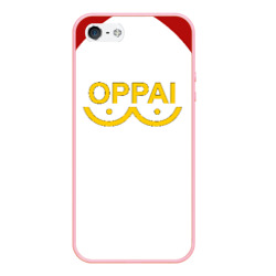 Чехол для iPhone 5/5S матовый One Punch MAN Ванпанчмен Сайтама