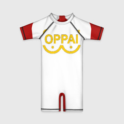 Детский купальный костюм 3D One Punch MAN - oppai meme