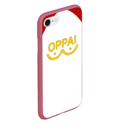 Чехол для iPhone 7/8 матовый One Punch MAN Ванпанчмен Сайтама - фото 2