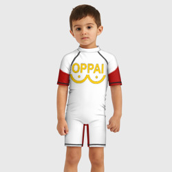 Детский купальный костюм 3D One Punch MAN - oppai meme - фото 2