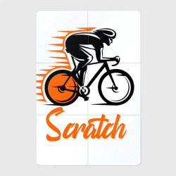 Магнитный плакат 2Х3 Cycling scratch race