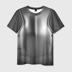Мужская футболка 3D Доспехи рыцаря - желет