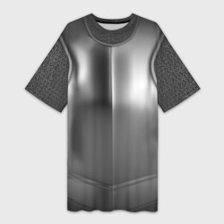 Платье-футболка 3D Доспехи рыцаря - желет