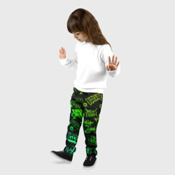 Детские брюки 3D Billie Eilish Graffiti gradien - фото 2