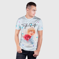 Мужская футболка 3D Slim Taylor Swift - фото 2