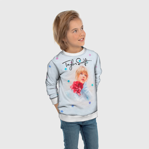 Детский свитшот 3D Taylor Swift, цвет 3D печать - фото 5