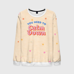 Мужской свитшот 3D Taylor Swift