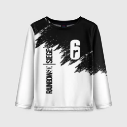 Детский лонгслив 3D Rainbow Six Siege радуга 6 осада R6S