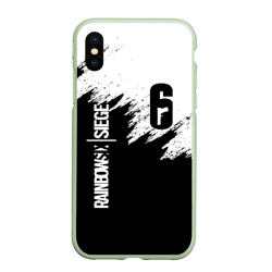 Чехол для iPhone XS Max матовый Rainbow Six Siege радуга 6 осада R6S