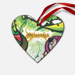 Деревянная игрушка Сердце Мельница