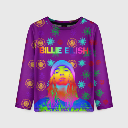 Детский лонгслив 3D billie eilish