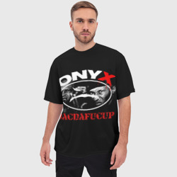 Мужская футболка oversize 3D Onyx - фото 2