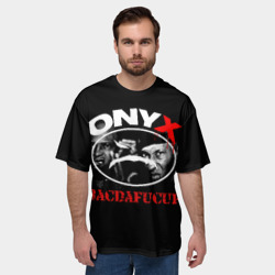 Мужская футболка oversize 3D Onyx - фото 2