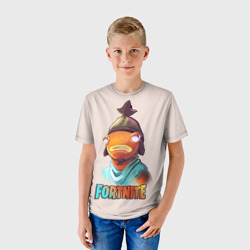 Детская футболка 3D Карась Fortnite - фото 2