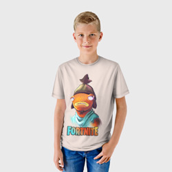 Детская футболка 3D Карась Fortnite - фото 2