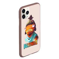 Чехол для iPhone 11 Pro Max матовый Карась Fortnite - фото 2