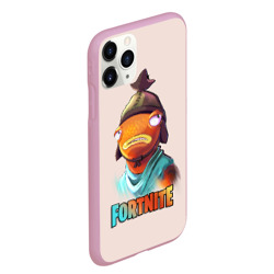 Чехол для iPhone 11 Pro Max матовый Карась Fortnite - фото 2